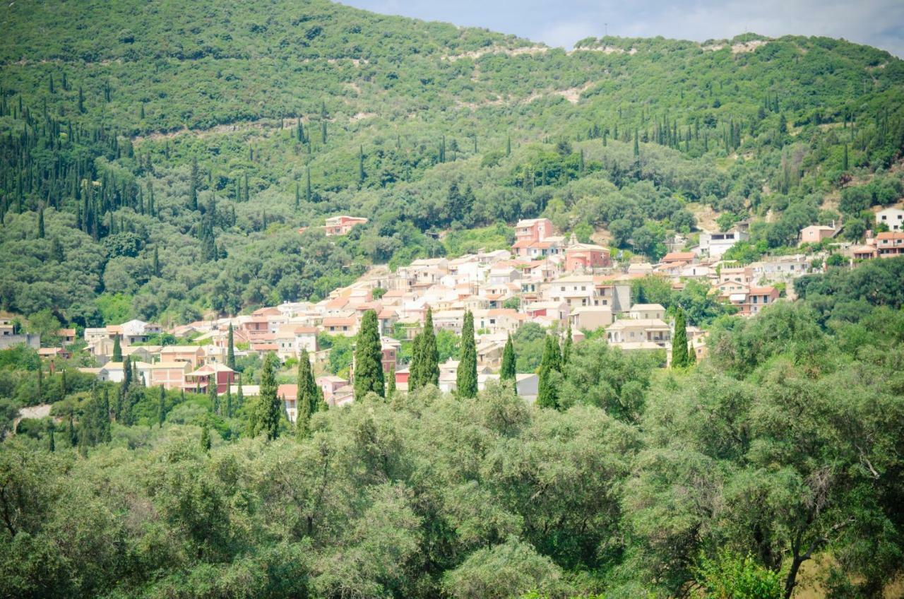 Villa Conte Rari Агиос-Гордиос Экстерьер фото